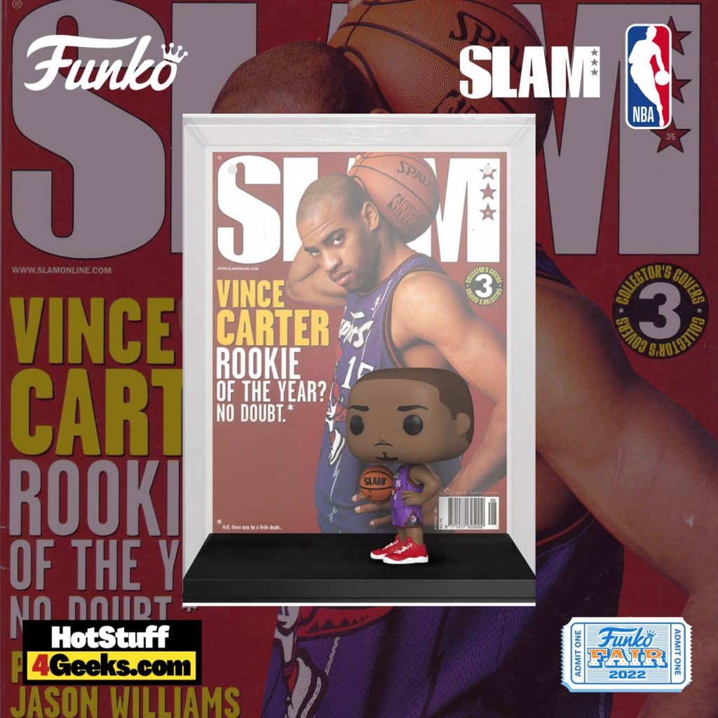 Funko Pop! NBA Cover Slam - Vince Carter Funko Pop! Vinyl Figure