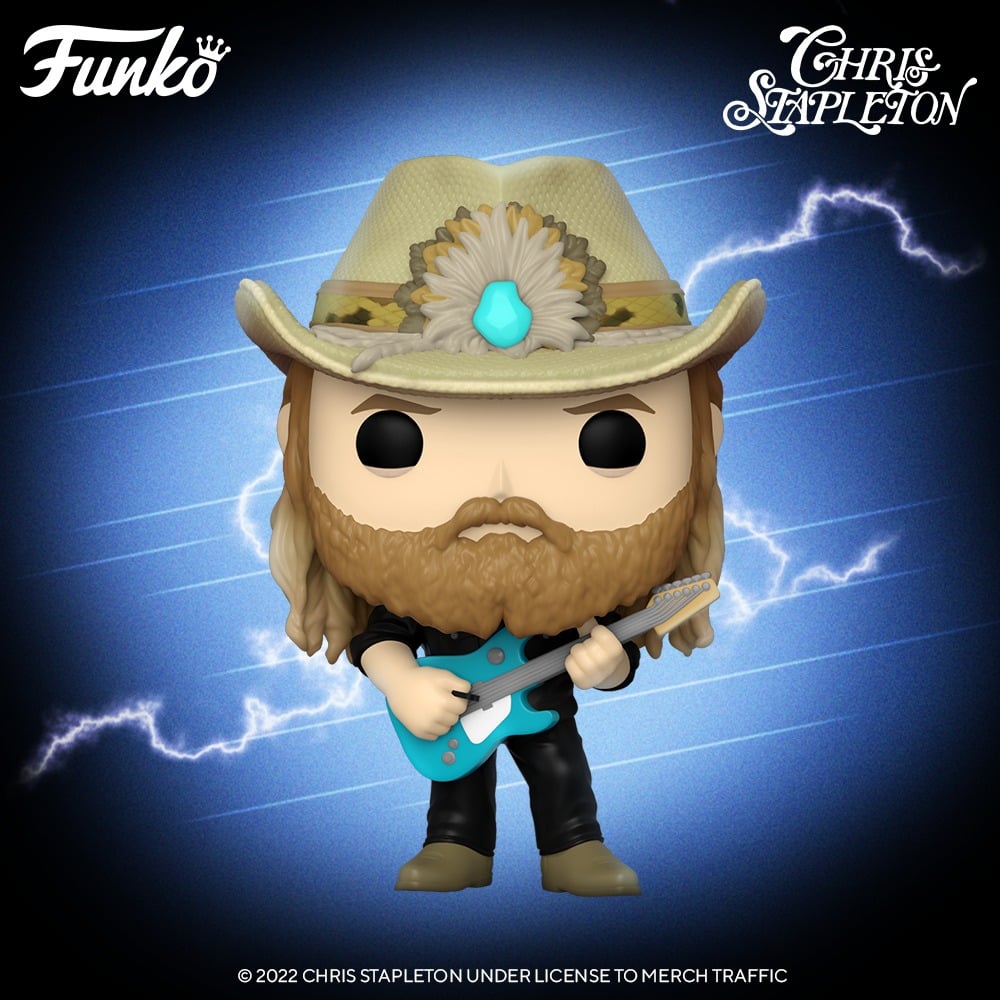 Funko POP! Rocks: Chris Stapleton 4.31-in Vinyl Figure