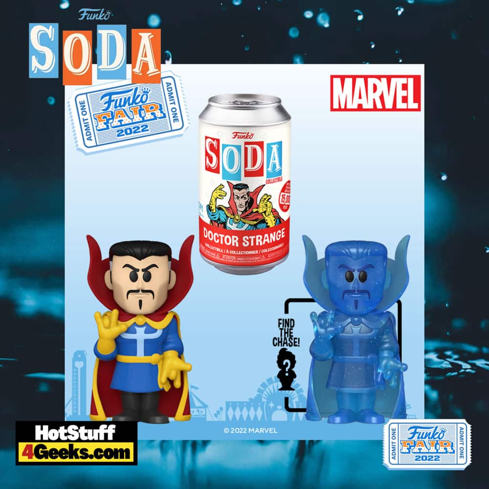 Funko Soda!  Goofy, Robocop, Dracula, Doctor Strange, Cyborg, Klaus, Ricochet Rabbit, Gomez Addams, Armored Jack Funko Vinyl Soda Figures - Funko Fair 2022