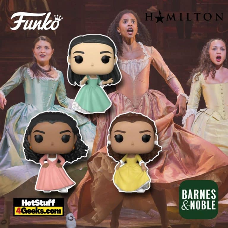 Toys Funko Pop Hamilton Angelica Eliza and Peggy Schuyler