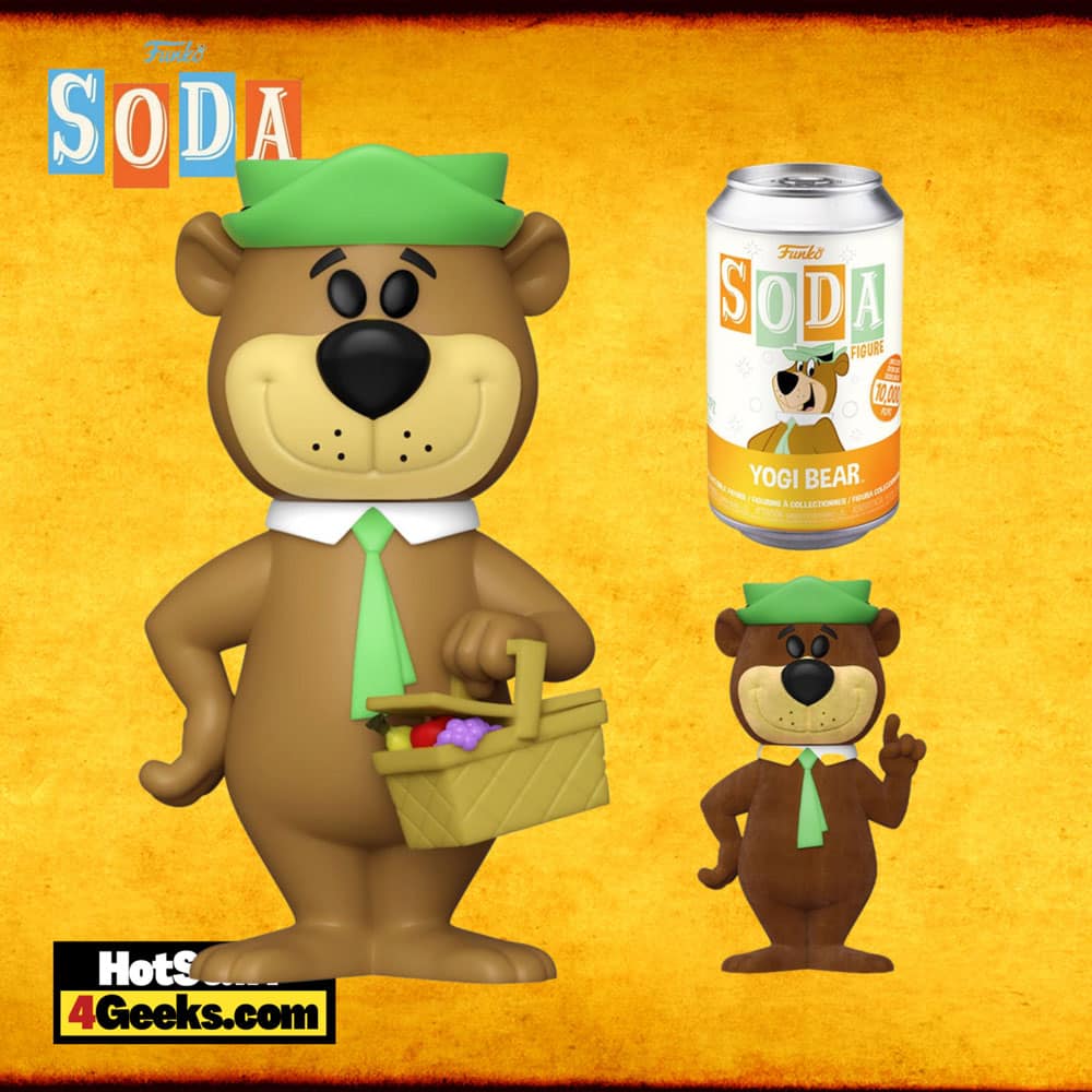 Hanna-Barbera Yogi Bear Funko Vinyl Soda Figure