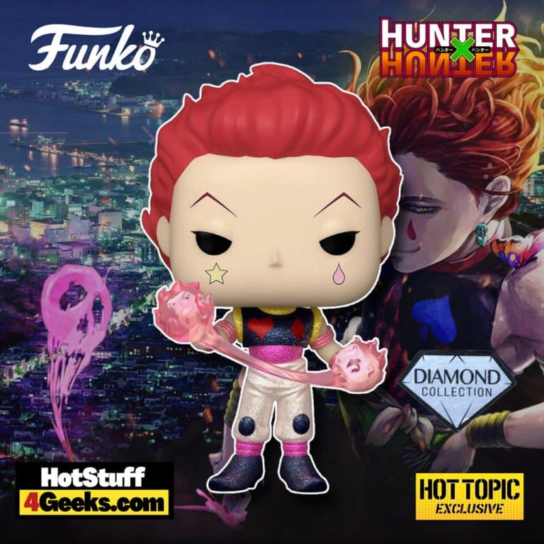 Funko Pop! Animation: Hunter X Hunter - Hisoka Diamond Glitter Collection Funko Pop! Vinyl Figure - Hot Topic Exclusive