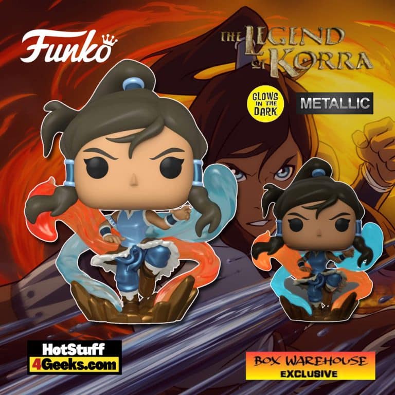 Funko POP! Animation Legend of Korra - Korra (Chrome & Glow in The Dark) Funko Pop! Vinyl Figure – Wharehouse Exclusive