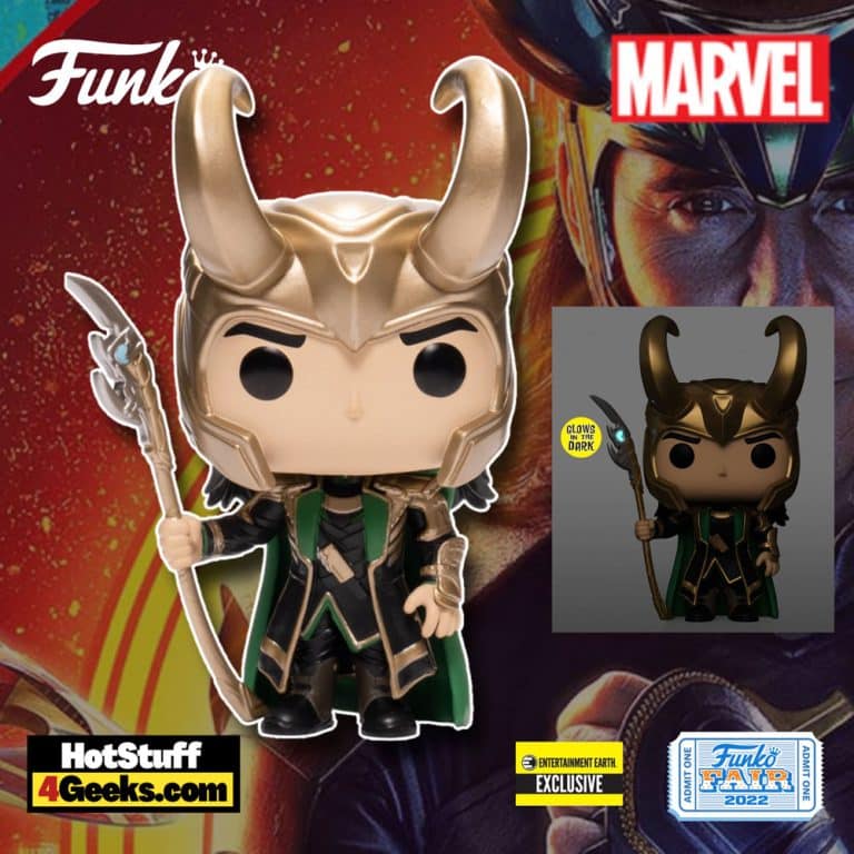 Avengers Loki with Scepter Funko Pop! Vinyl Figure - Entertainment Earth  Exclusive