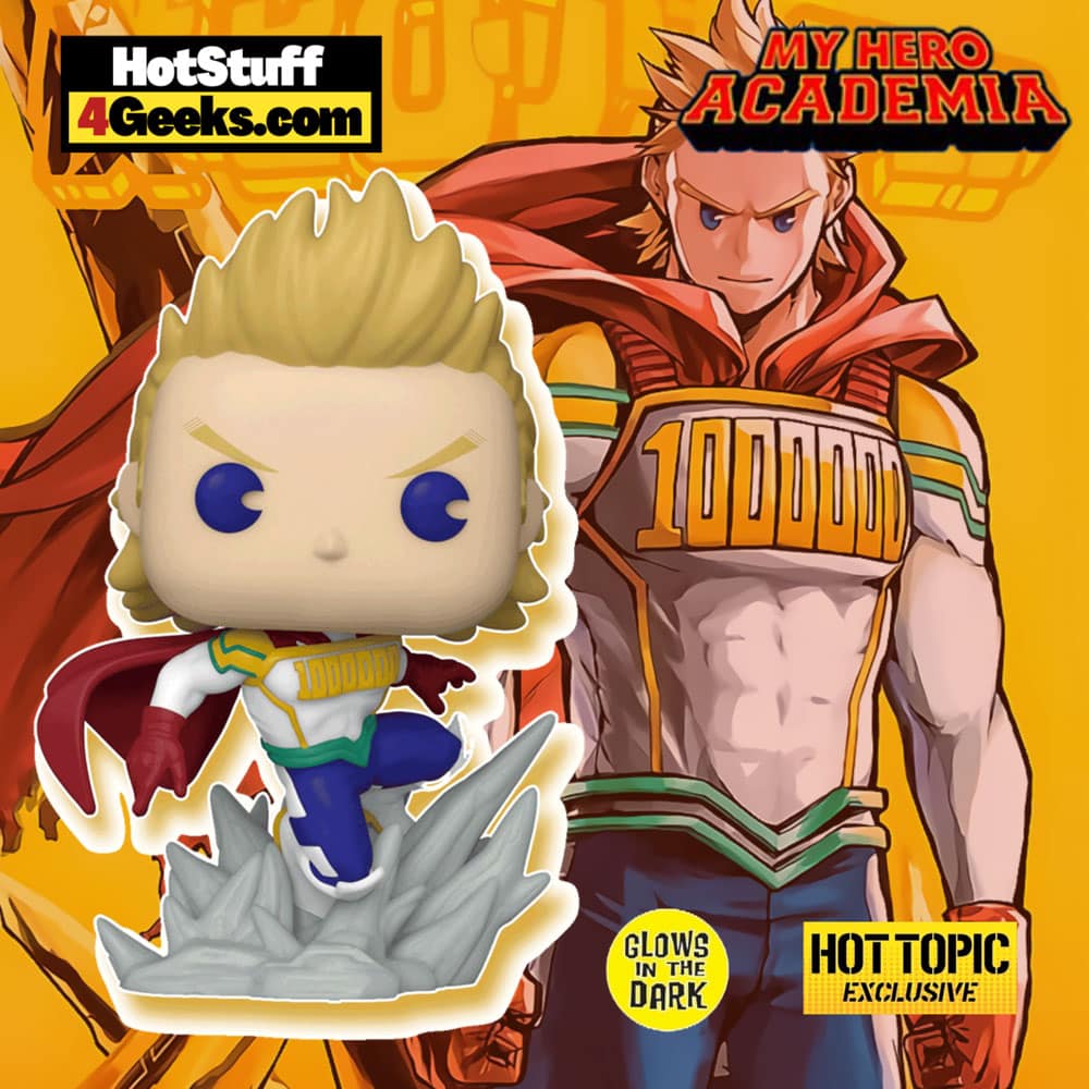 Funko Pop! Animation: My Hero Academia - Mirio Togata Glow-In-The-Dark (GITD) Funko Pop! Vinyl Figure - Hot Topic Exclusive