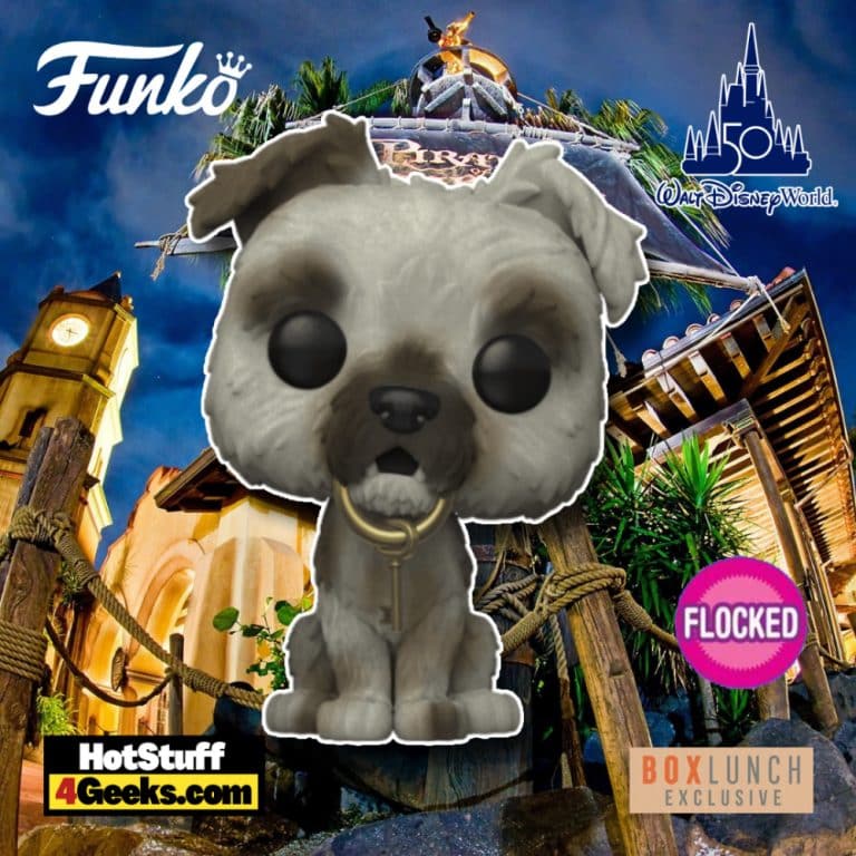 Funko Pop! Walt Disney World 50th Anniversary: Pirates of the Caribbean Dog Flocked Funko Pop! Vinyl Figure - BoxLunch Exclusive