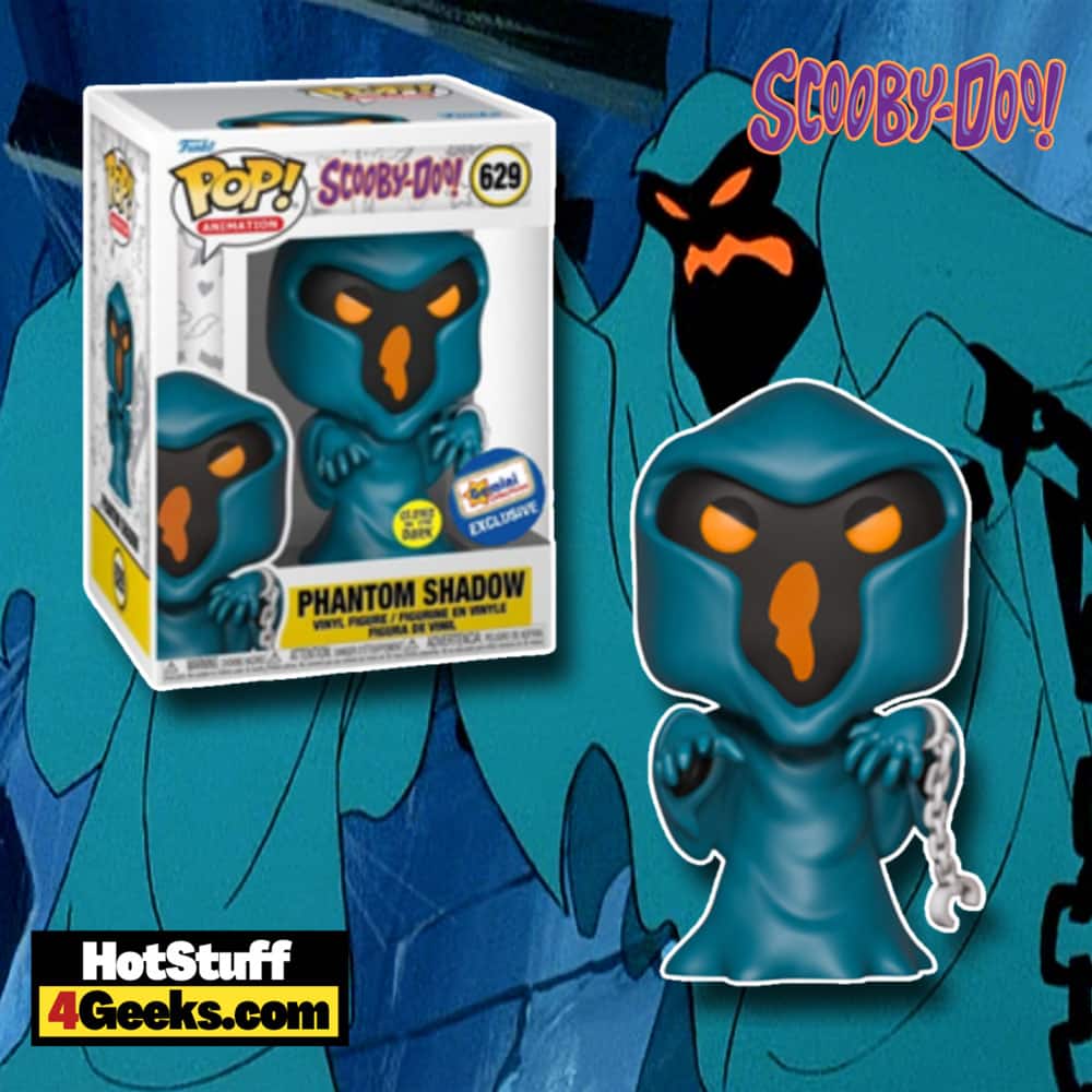 Funko POP! Animation Scooby-Doo: Phantom Shadow Glow In The Dark (GITD) Funko Pop! Vinyl Figure - Gemini Collectibles Exclusive