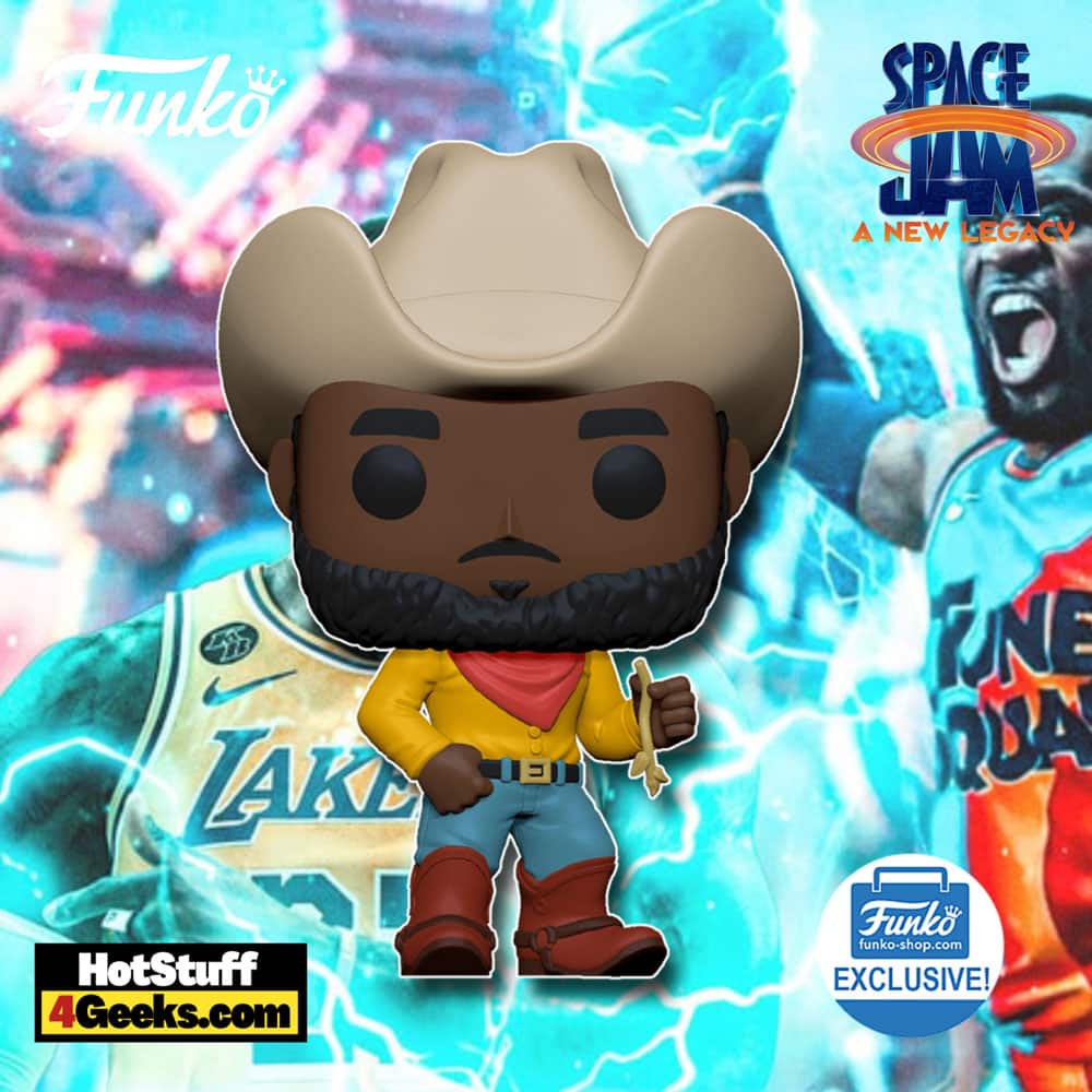 Funko Pop! Movies: Space Jam: A New Legacy - Cowboy LeBron Funko Pop! Vinyl Figure - Funko Shop Exclusive