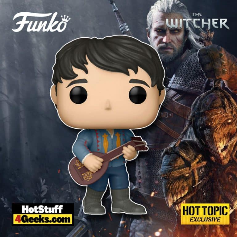 Funko Pop! Television: The Witcher  - Jaskier Funko Pop! Vinyl Figure - Hot Topic Exclusive