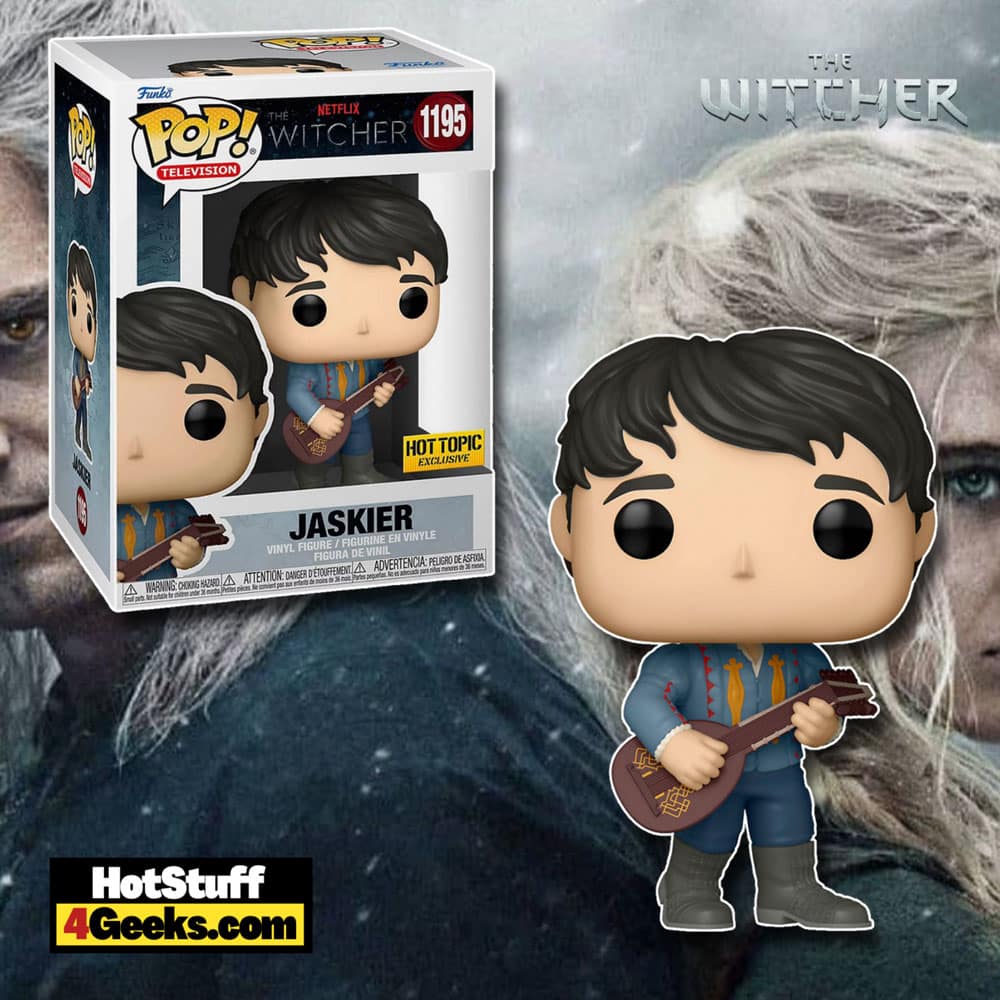 Funko Pop! Television: The Witcher  - Jaskier Funko Pop! Vinyl Figure - Hot Topic Exclusive