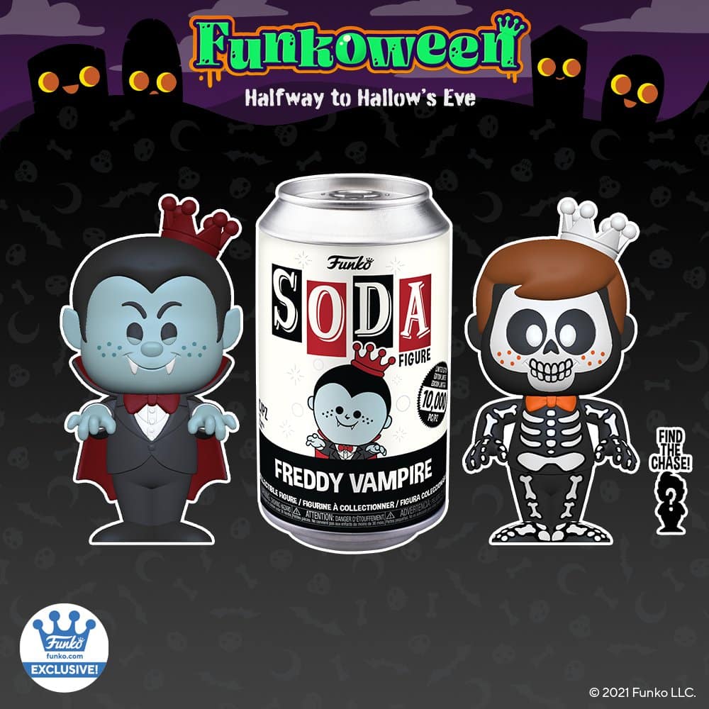 Funko Soda: Vampire Freddy Funko Soda Vinyl Figure - Funko Shop Exclusive