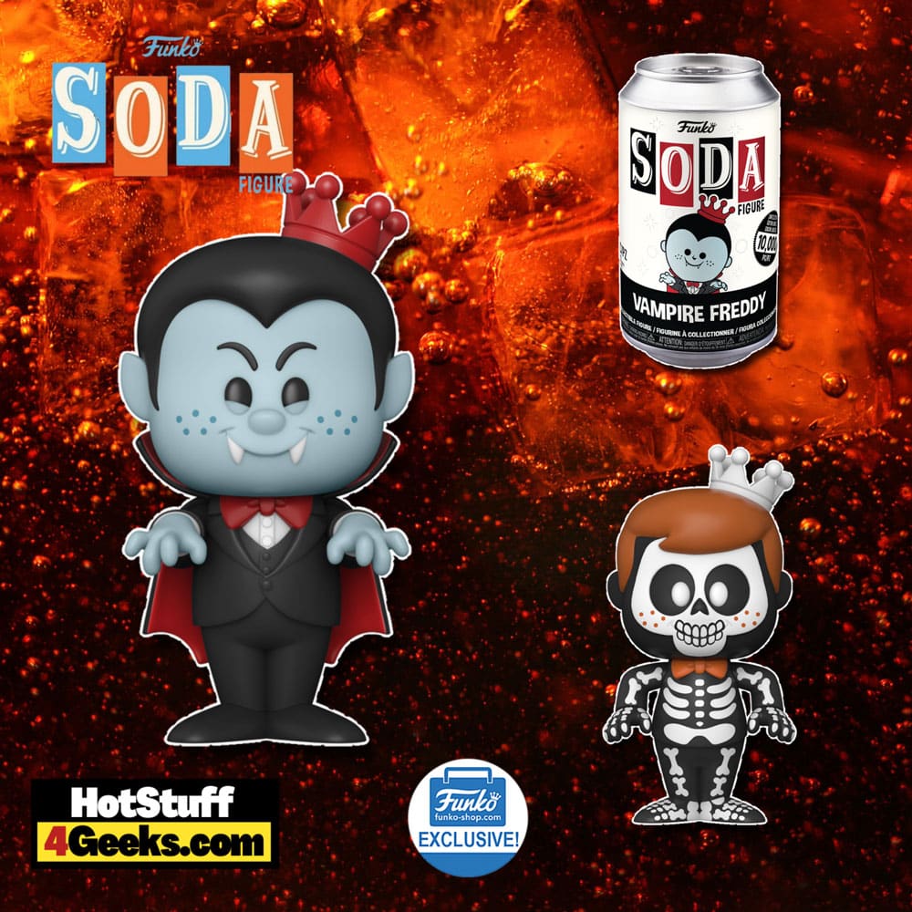 Funko Soda: Vampire Freddy Funko Soda Vinyl Figure - Funko Shop Exclusive