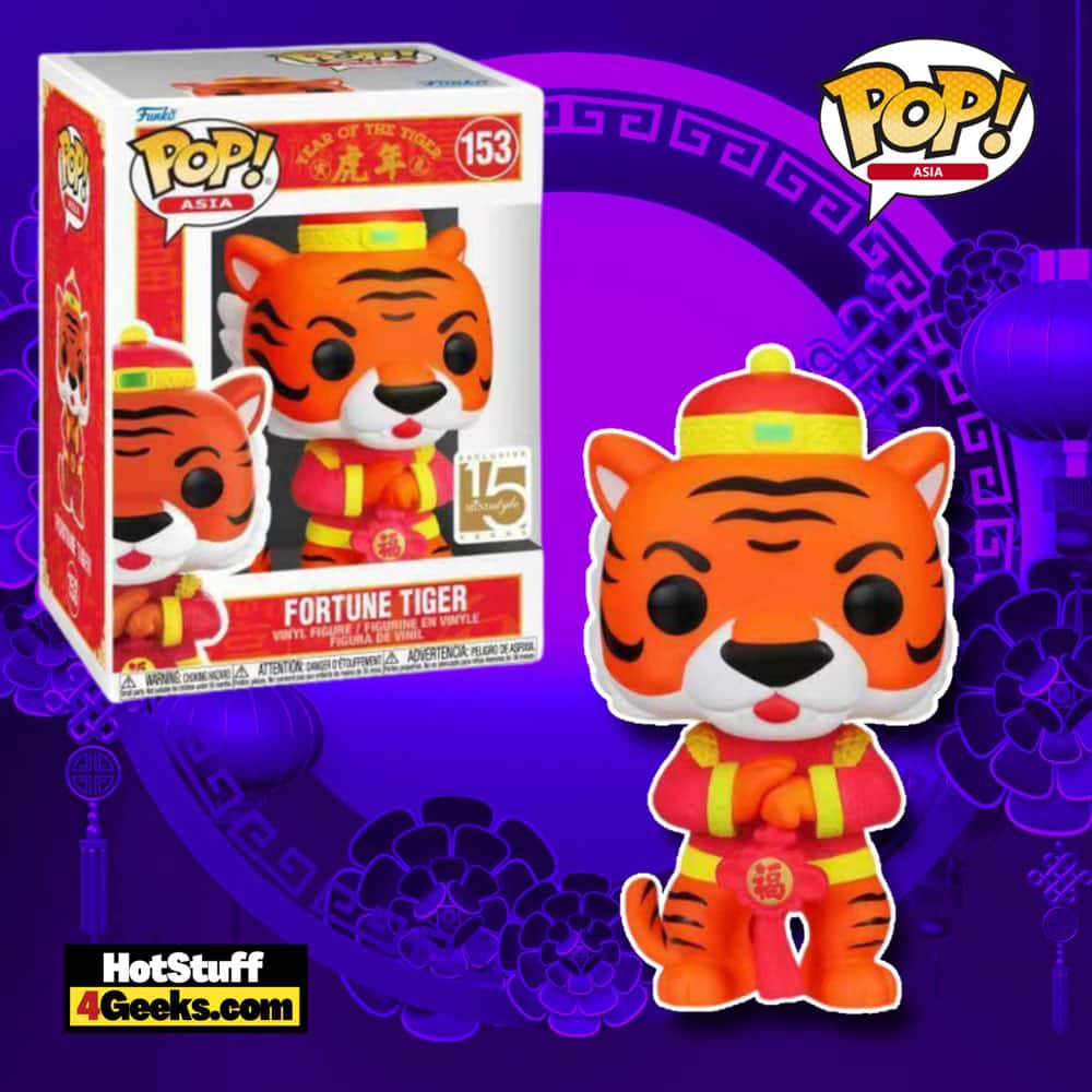 Funko POP! Asia: Year of the Tiger - Fortune Tiger #153 Funko Pop! Vinyl Figure - China Exclusive