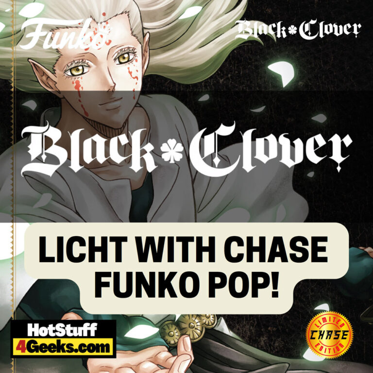 Funko Pop! Animation: Black Clover: Licht With Chase Funko Pop! Vinyl Figure Exclusive