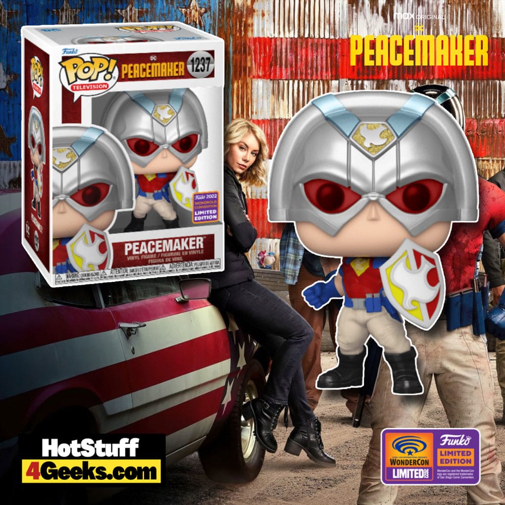 Funko Pop! Television: DC - Peacemaker Funko Pop! Vinyl Figure - Wondercon 2022 and Funko Shop Exclusive