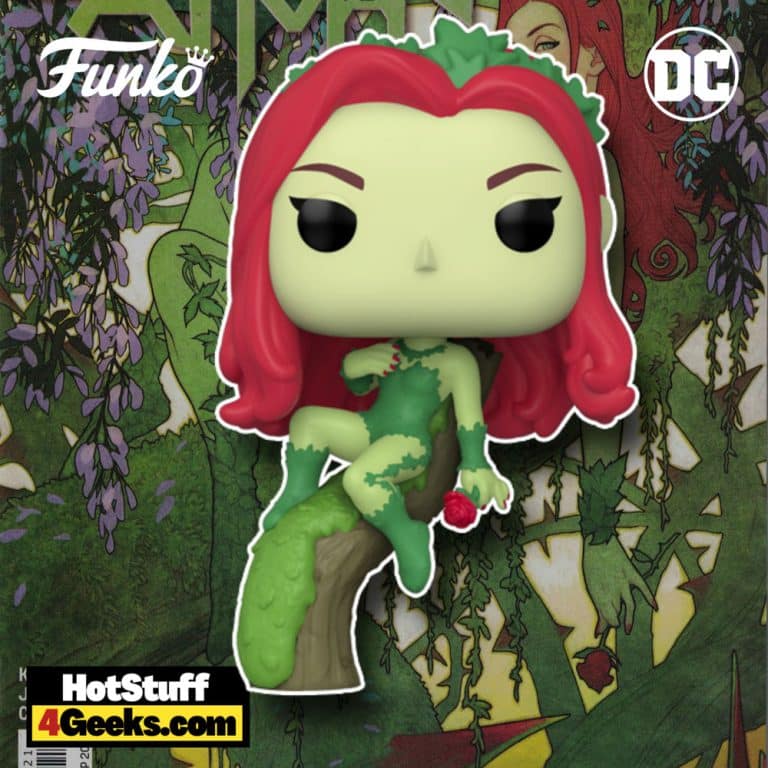 Funko Pop! Comic Cover: DC Universe Rebirth - Poison Ivy Funko Pop! Comic Cover Vinyl Figure - Earth Day Walmart Exclusive