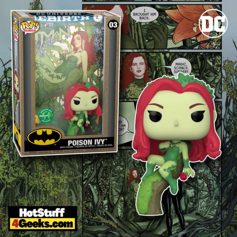 2022 New Dc Rebirth Poison Ivy Funko Pop Comic Cover