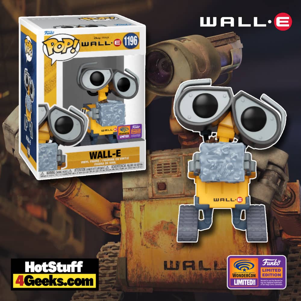 NEW Disney & Pixar WallE Funko Pop! WonderCon 2022