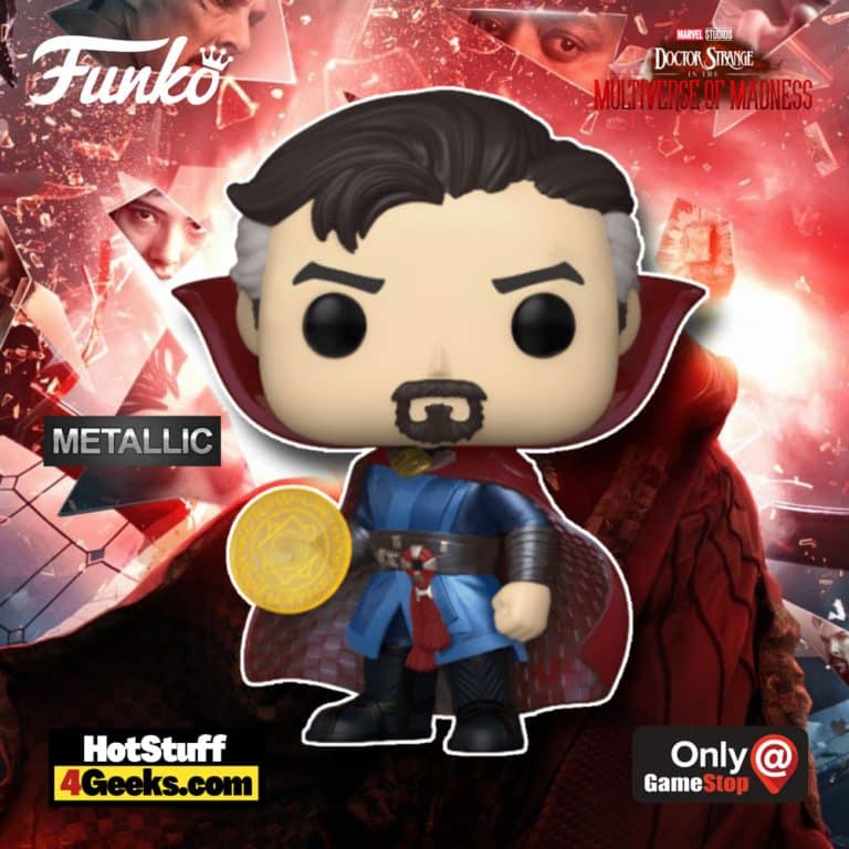 2022 NEW MoM: Doctor Strange (Metallic) Funko Pop! Exclusive