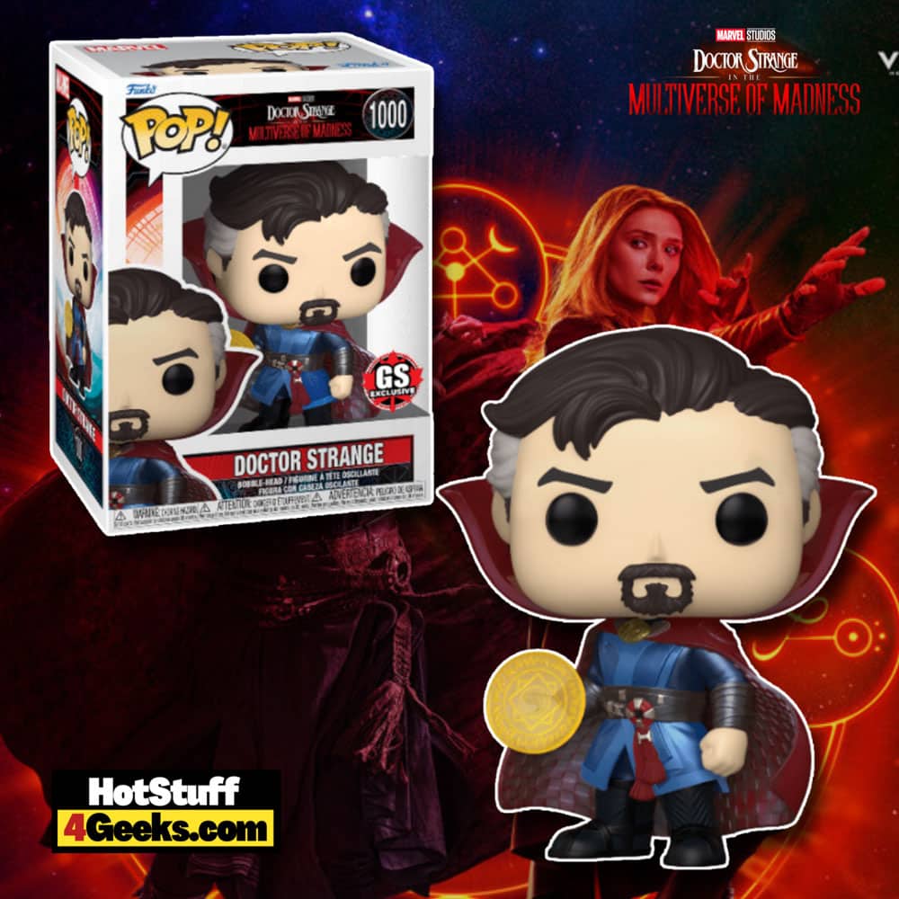 Funko Pop! Marvel Studios: Doctor Strange in the Multiverse of Madness: Doctor Strange (Metallic) Funko Pop! Vinyl Figure - GameStop Exclusive