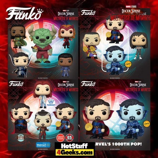 2022 NEW Dr. Strange in the MOM Funko Pops! Waves 1, 2 and 3