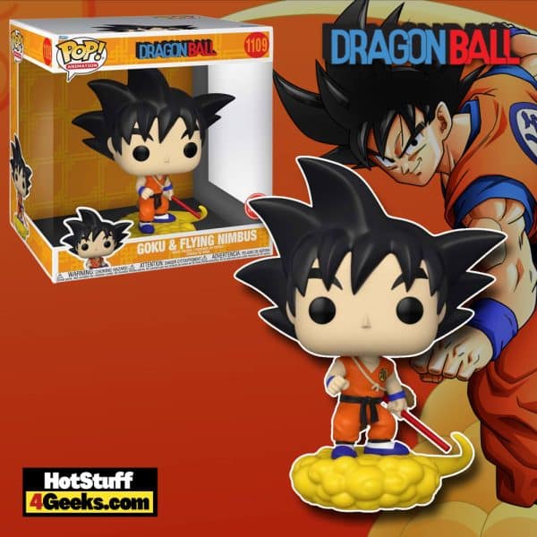 2022 NEW Goku & Flying Nimbus 10-Inch Funko Pop! Exclusive