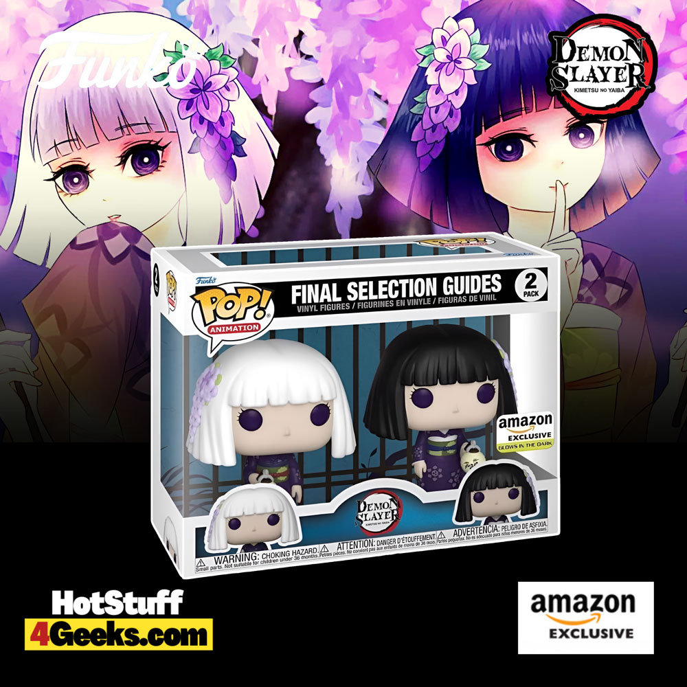 NEW Demon Slayer Final Selection Guides GITD Funko Pops NEW Demon Slayer Final Selection Guides GITD Funko Pops