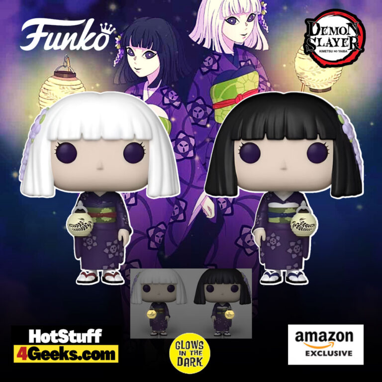 Funko Pop! Animation: Demon Slayer - Final Selection Guides (Kiriya and Kanata Ubuyashiki) Glow-In-the-Dark (GITD) 2- Pack Funko Pop! Vinyl Figures - Amazon Exclusive (Funko Fair 2023)