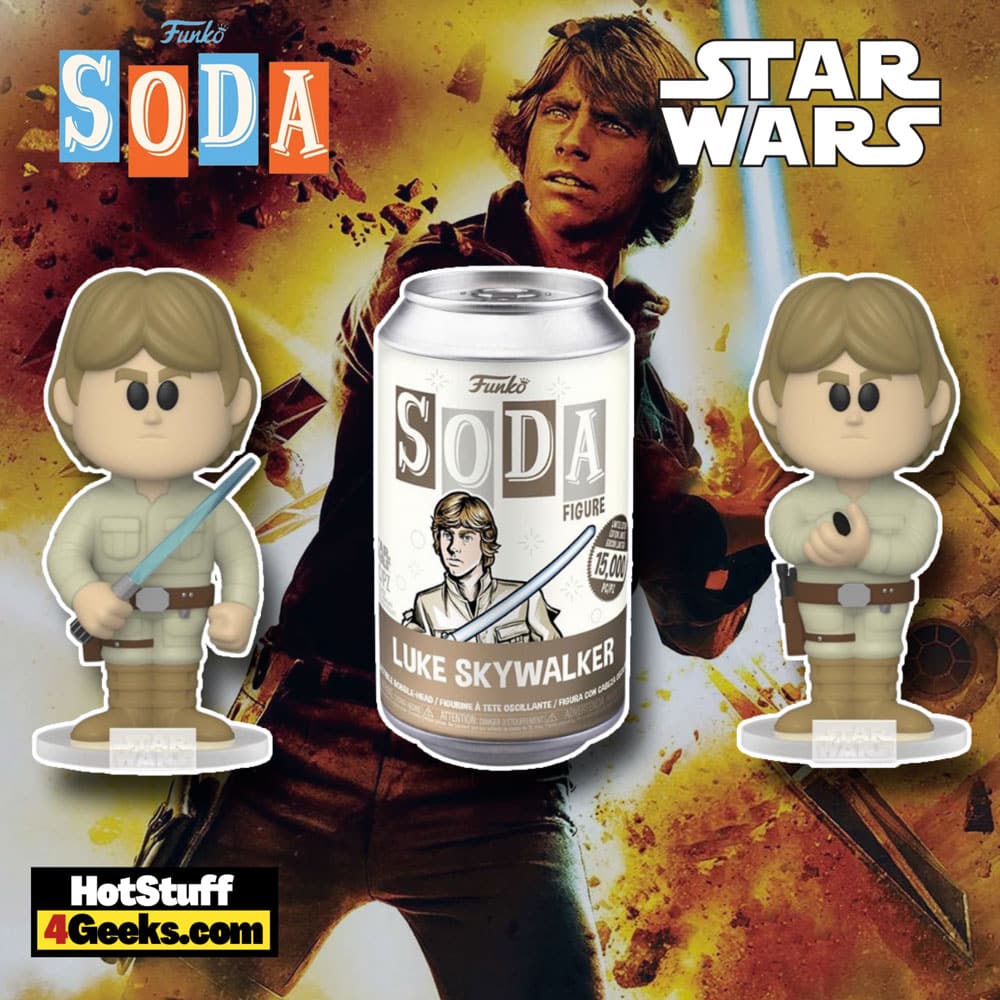 Funko Soda Star Wars Luke Skywalker With Chase Funko Soda Vinyl Figure