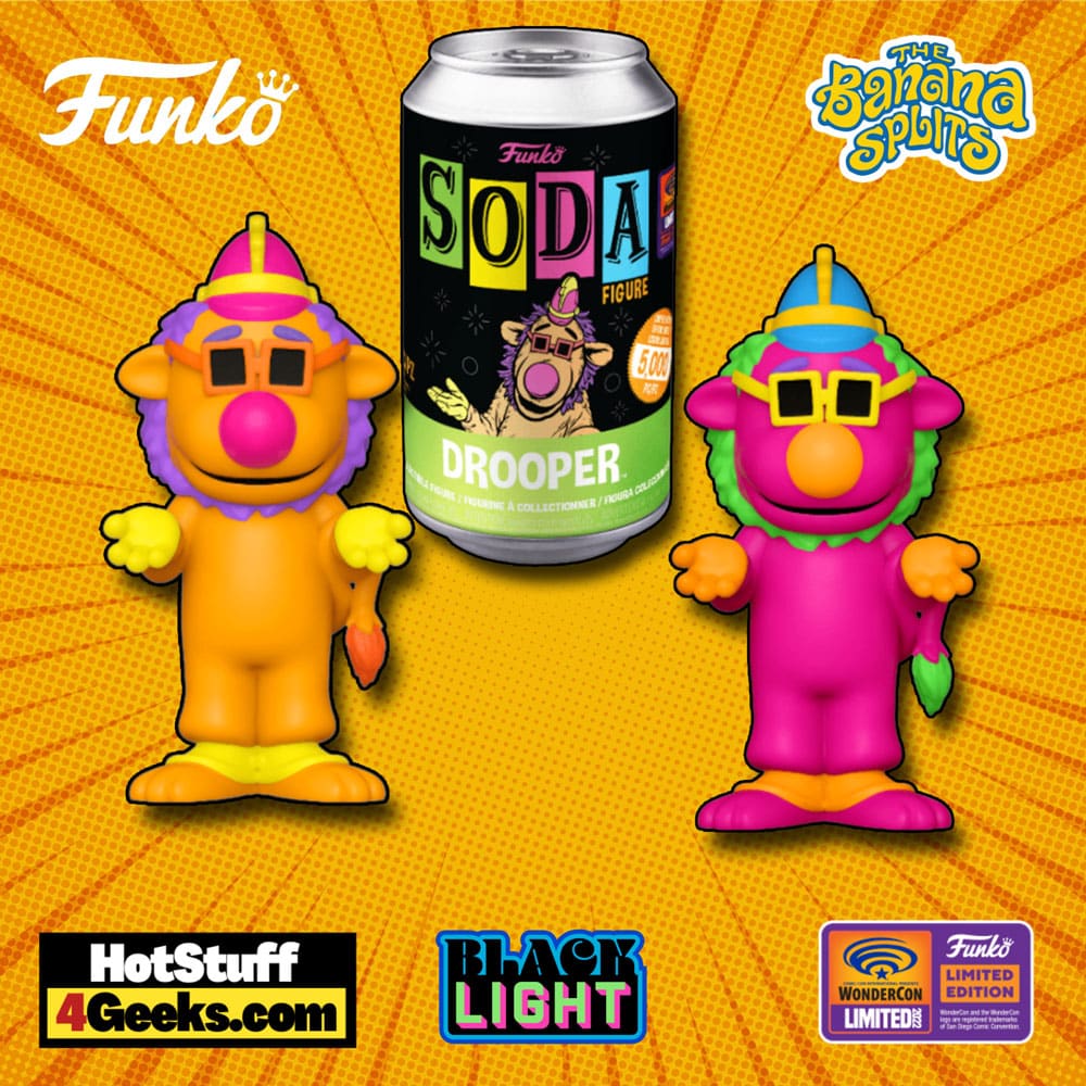 Funko Soda - The Banana Splits Drooper with Chase Funko Soda Vinyl Figure - Wondercon 2022