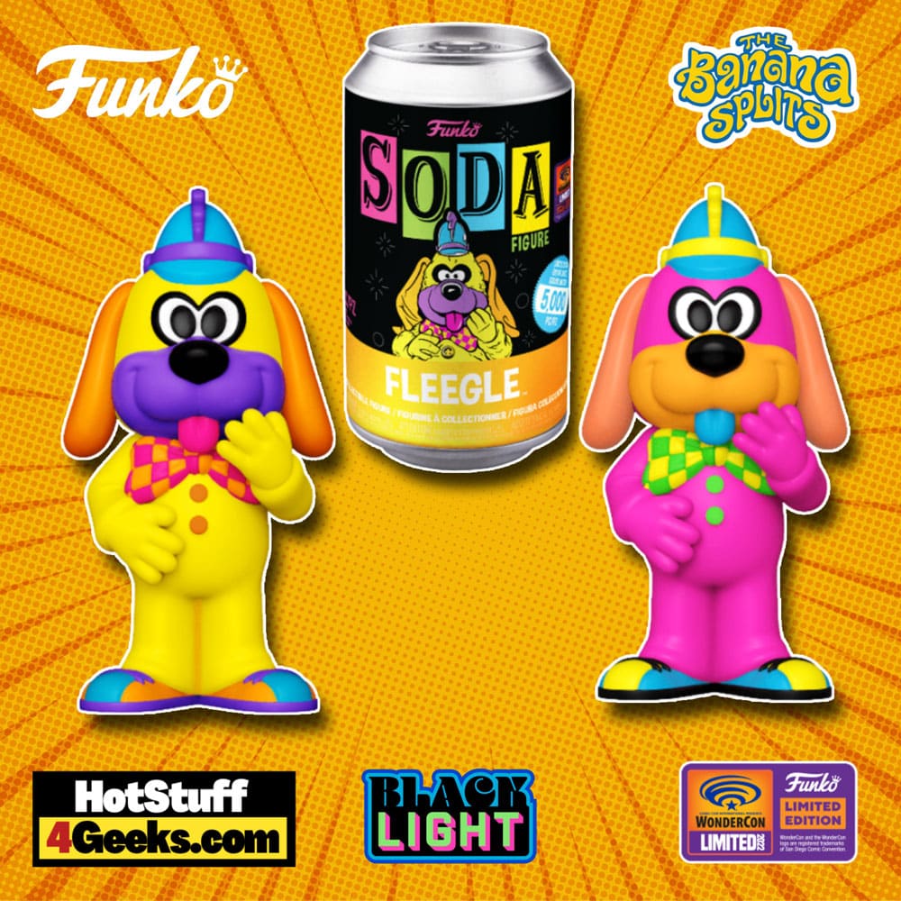 Funko Soda - The Banana Splits Fleegle with Chase Funko Soda Vinyl Figure - Wondercon 2022