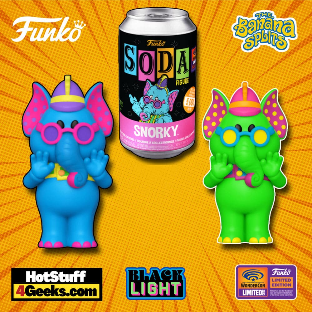 Funko Soda - The Banana Splits Snorky with Chase Funko Soda Vinyl Figure - Wondercon 2022