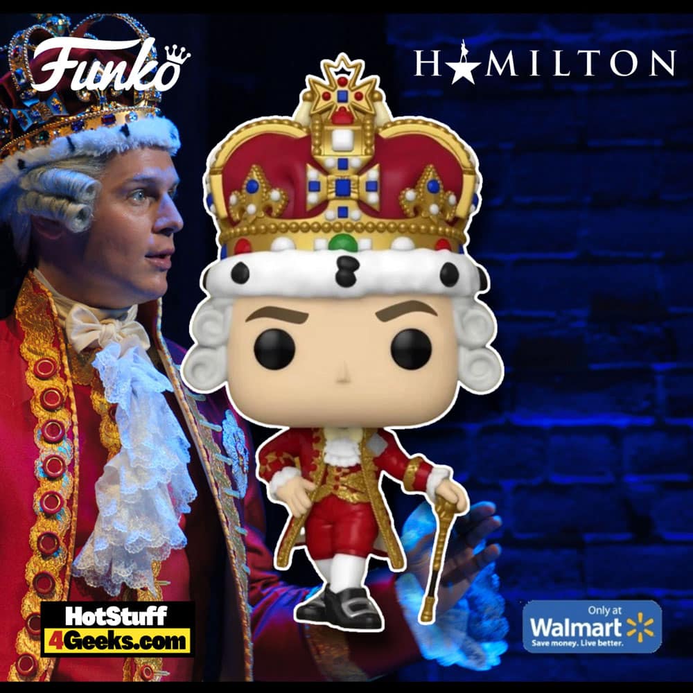 2022 NEW Hamilton - King George Funko Pop!  Walmart Collector Con 2022