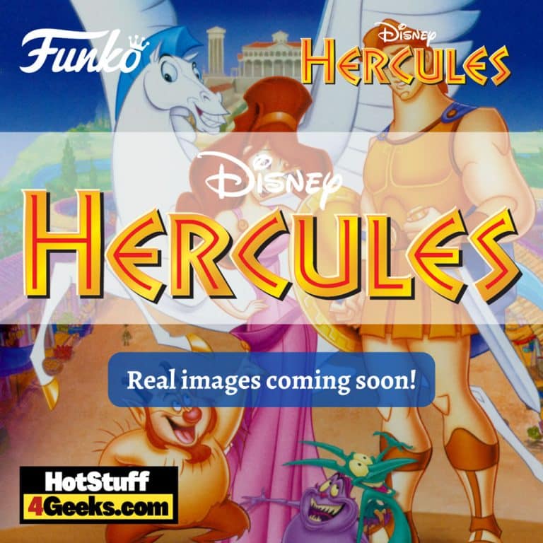 Funko Pop! Disney: Hercules 25th Anniversary: Hercules With Bow, Calliope (Muse), Meg With Flowers, Training Phil, and Young Hercules  Funko Pop! Vinyl Figures