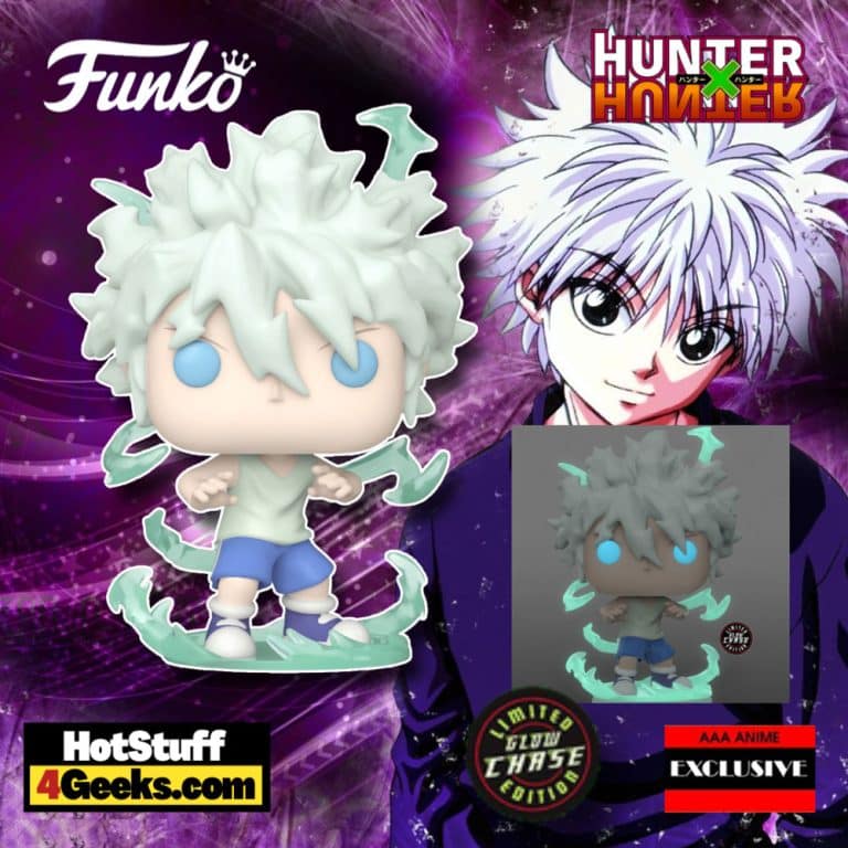 Funko Pop! Animation: Hunter X Hunter - Killua Zoldyck With Glow In the Dark (GITD) Chase Funko Pop! Vinyl Figure - AAA Exclusive