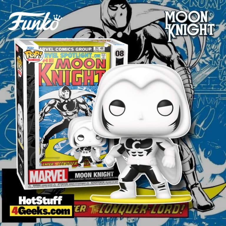 Funko Pop! Comic Cover: Marvel - Moon Knight Funko Pop! Cover Vinyl Figure