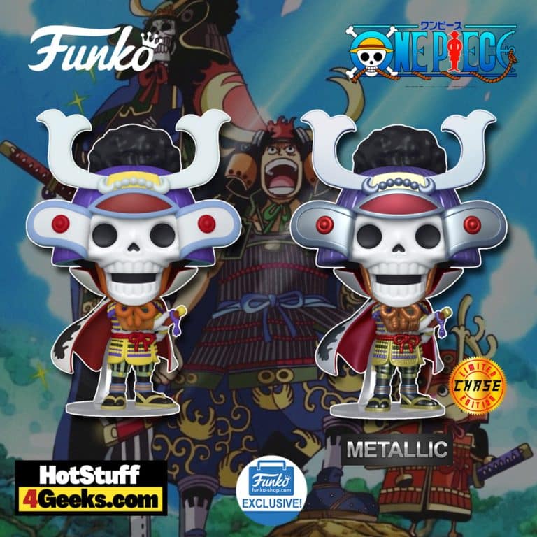 Funko Pop! Animation: One Piece - Samurai Brook With Metallic Chase Funko Pop! Vinyl Figure - Funko Shop Exclusive