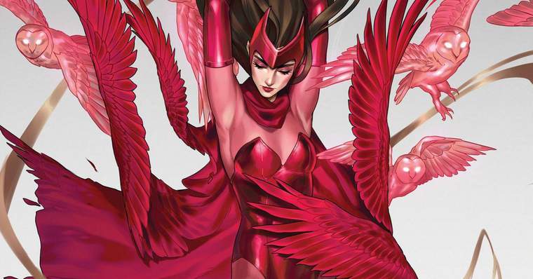 Marvel Comics STRONGEST Female Superheroes of All Time - Scarlet Witch