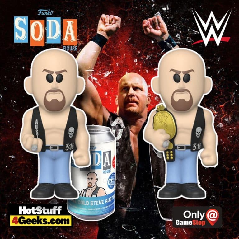 Funko Soda: WWE - Stone Cold Steve Austin Funko Soda Vinyl Figure - GameStop Exclusive