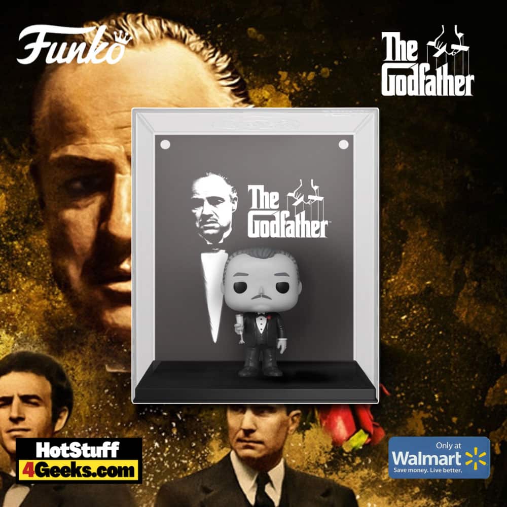 Funko Pop! VHS Covers: The Godfather 50 Years: Vito Corleone Funko Pop! VHS Cover Vinyl Figure -Walmart Exclusive