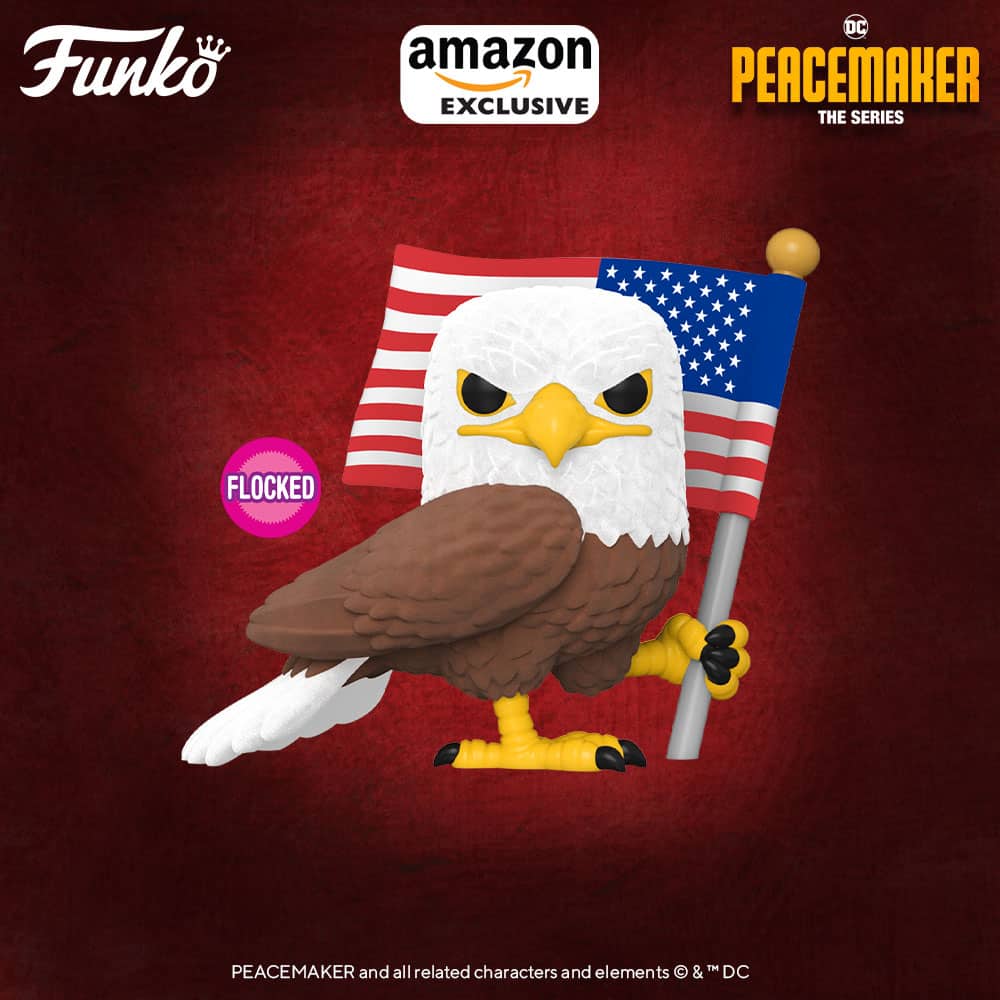 Funko Pop! Television: The Peacemaker - Eagly (Flocked) Funko Pop! Vinyl Figure - Amazon Exclusive