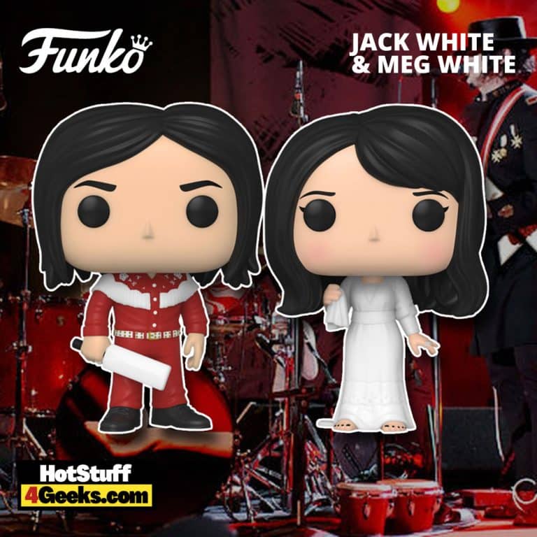 Funko Pop! Rocks: The White Stripes - Jack White and Meg White Funko Pop! Vinyl Figures