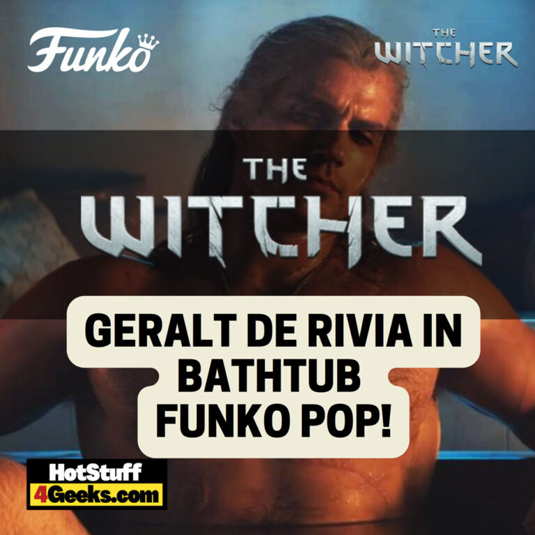 Funko Pop! Deluxe: The Witcher - Geralt de Rivia in Bathtub Funko Pop! Deluxe Vinyl Figure - Exclusive