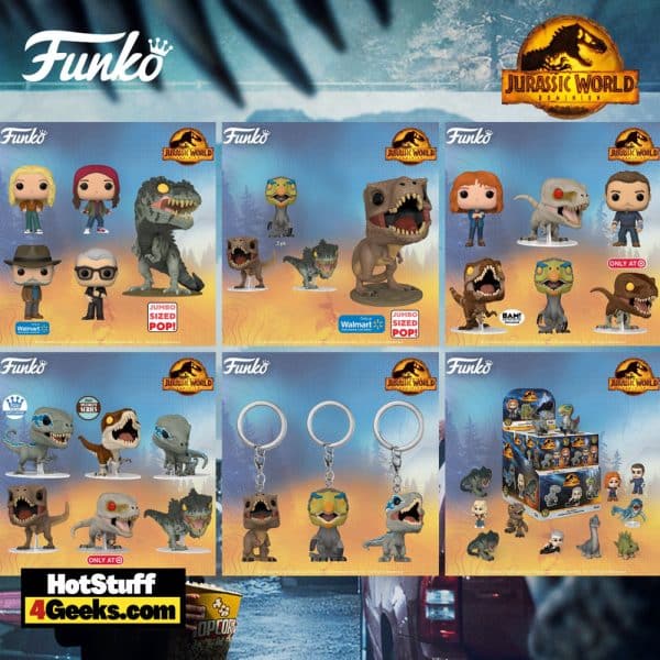 18 New Jurassic World Dominion Funko Pops To Collect 2022 