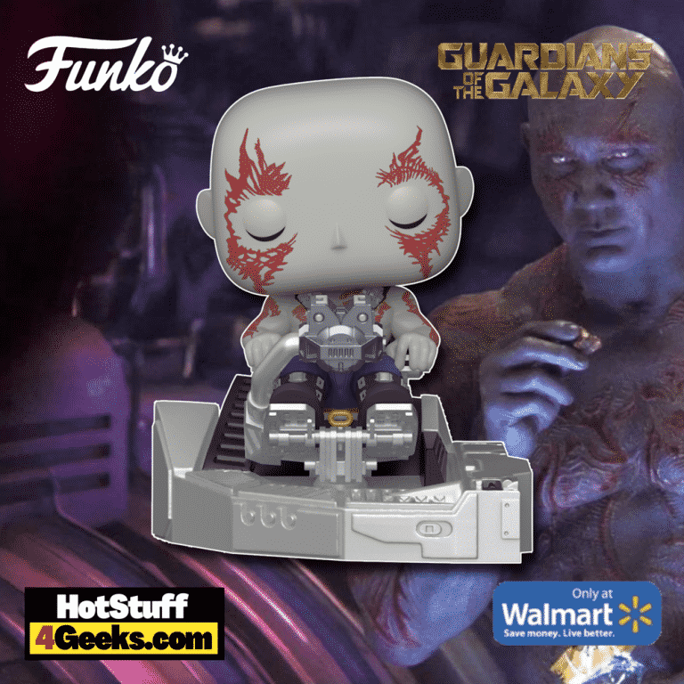 Funko Pop! Deluxe Marvel: Guardians of the Galaxy Ship –Drax in Benatar Funko Pop! Vinyl Figure – 3 of 6 figures – Walmart Exclusive