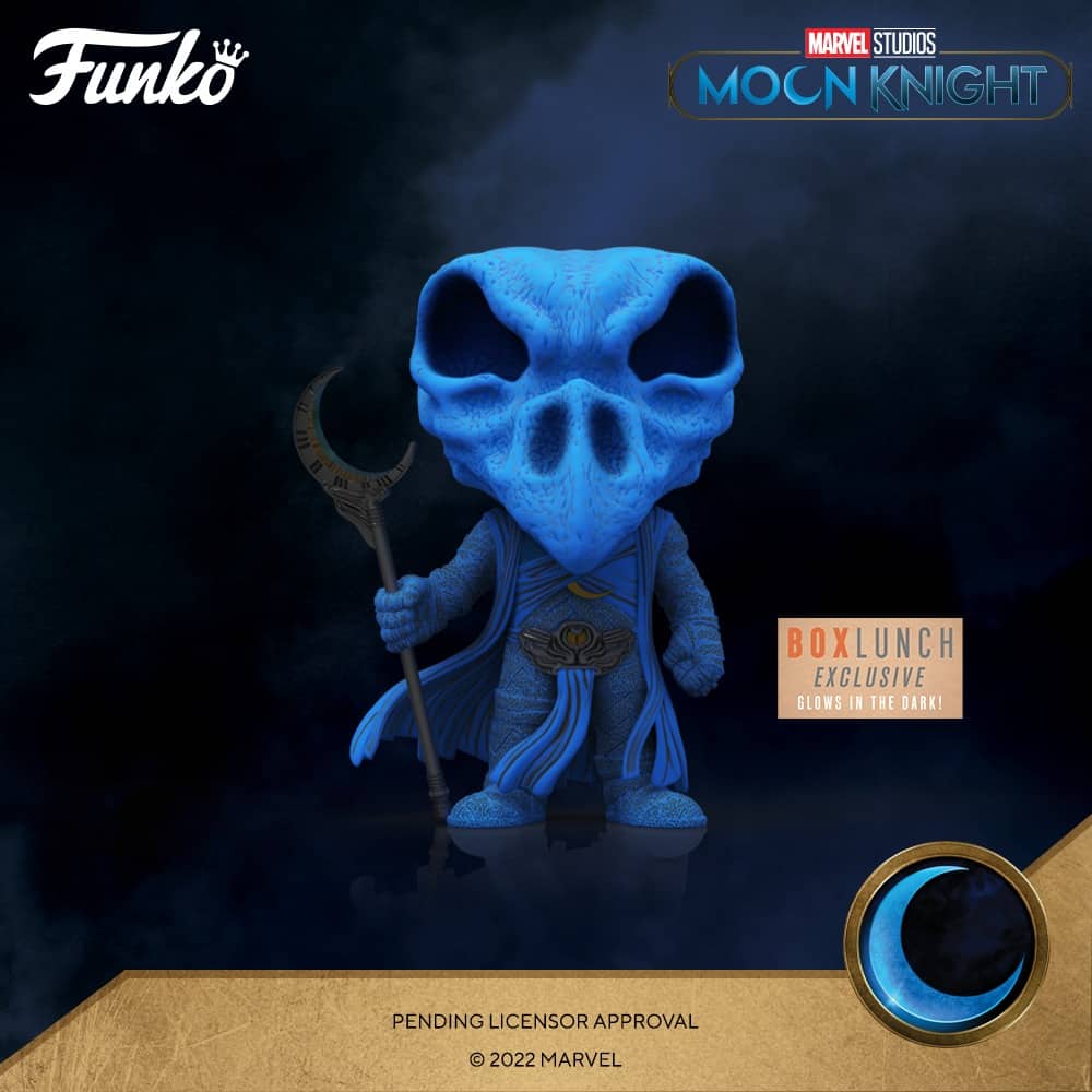 Funko Pop! Television - Marvel Studios Moon Knight: Layla El-Faouly, Khonshu, and Khonshu GITD BoxLunch Exclusive Funko Pop! Vinyl Figures