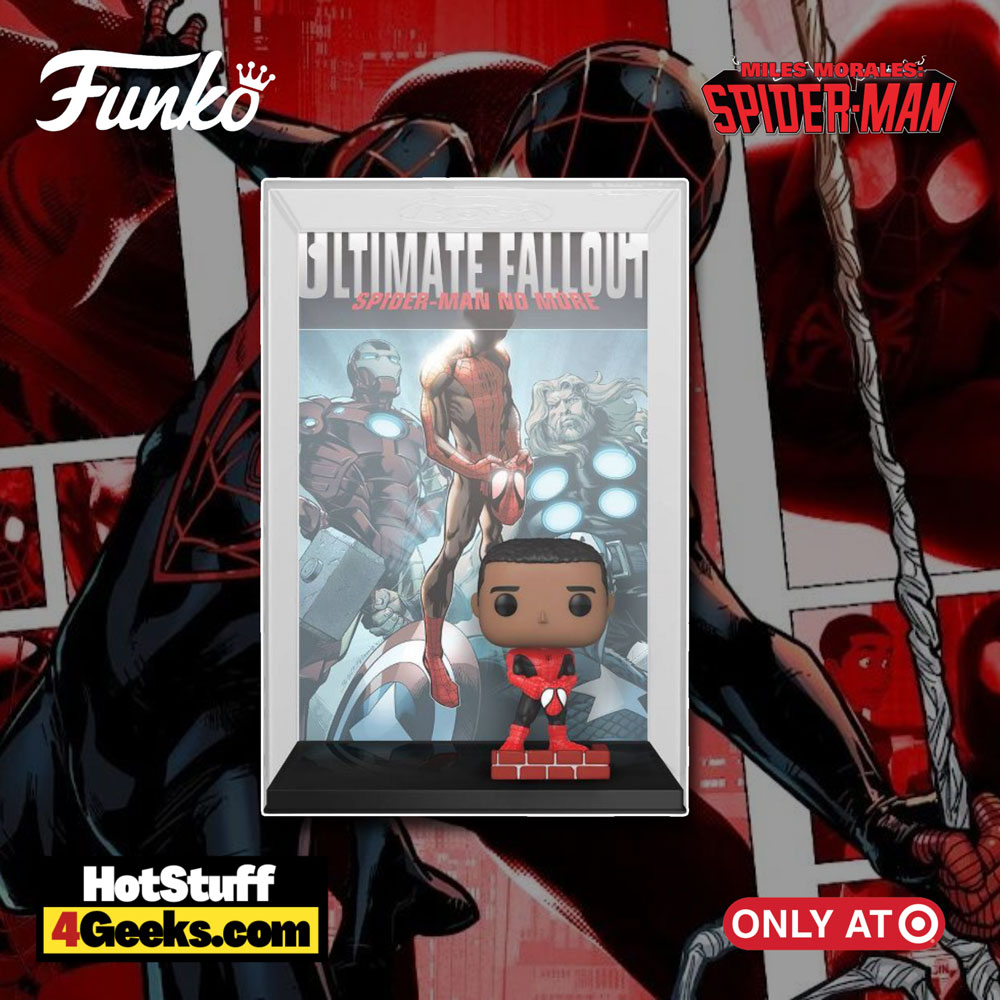 Funko Pop! Marvel Comic Covers: Miles Morales Ultimate Fallout Funko Pop! Cover Vinyl Figure - Target Exclusive