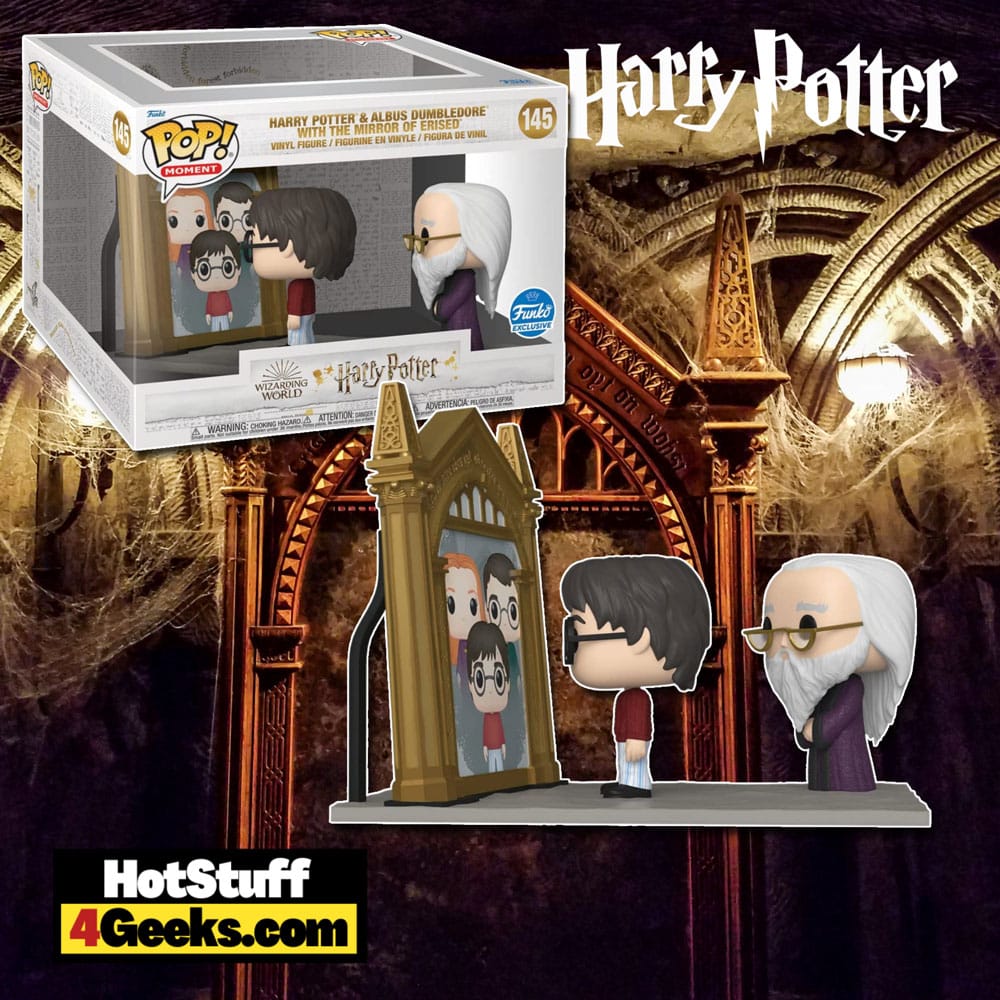 Funko POP! Moment- Harry Potter and Albus Dumbledore with The Mirror of Erised Funko Pop! Vinyl Figure