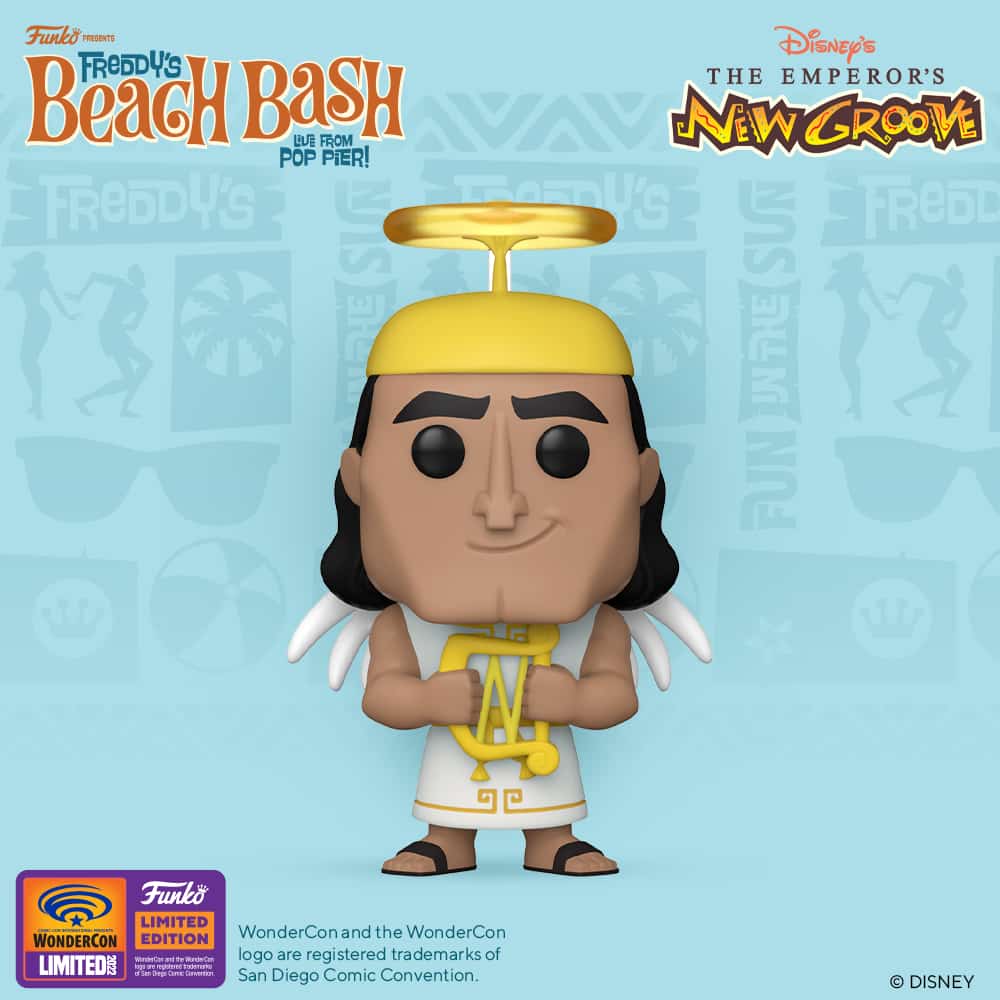 Funko Pop! Movies: Disney Emperor's New Groove - Kronk Angel Funko Pop! Vinyl Figure - Wondercon 2022 and Funko Shop Exclusive