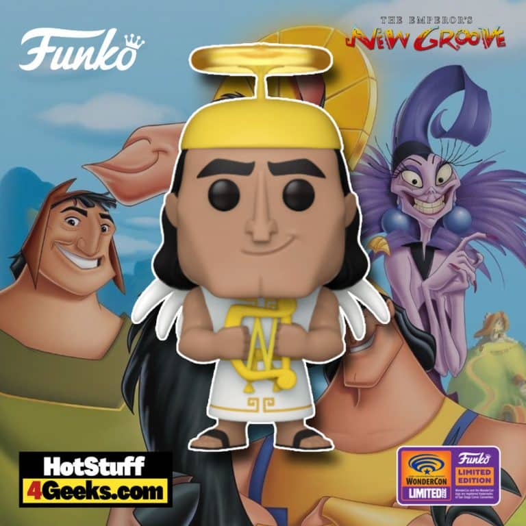 Funko Pop! Movies: Disney Emperor's New Groove - Kronk Angel Funko Pop! Vinyl Figure - Wondercon 2022 and Funko Shop Exclusive